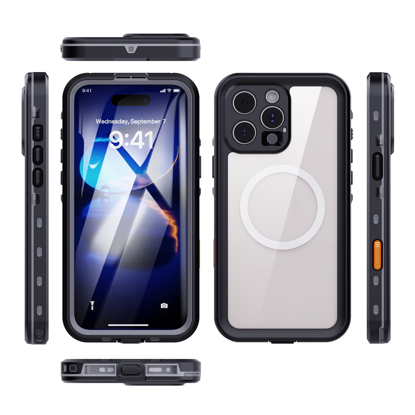 arktis iPhone 16 Pro Max Wasserdichtes Actioncase