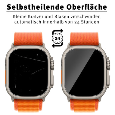 arktis Apple Watch Ultra 49 mm Full Protection Schutzfolie 2er Set